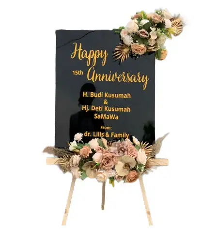 Papan Bunga Akrilik Tegiri